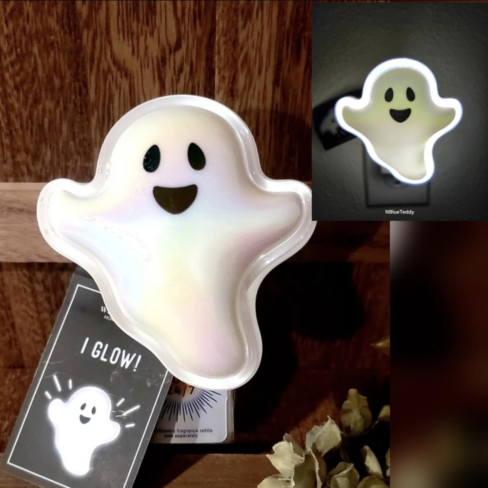 Bath & Body Works Neon Ghost Wallflower Plug HALLOWEEN